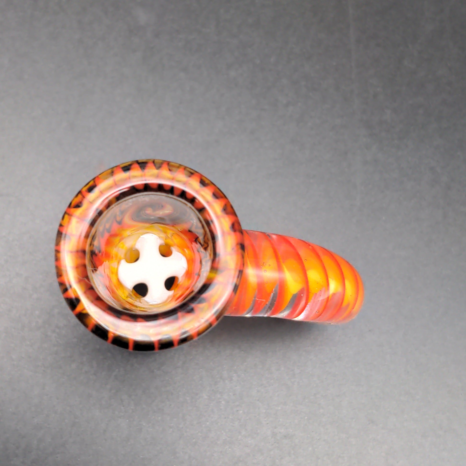 Full Wig Wag 18mm Heady Slide w/ Claw - by Connor Klaus-Avernic Smoke Shop