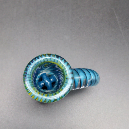 Full Wig Wag 18mm Heady Slide w/ Claw - by Connor Klaus-Avernic Smoke Shop