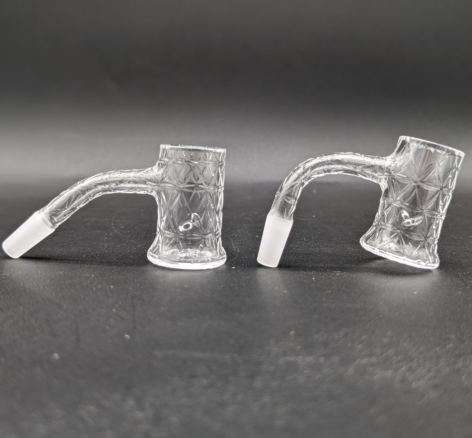 Fully Etched Auto Spinning Bucket Banger 10mm-Avernic Smoke Shop