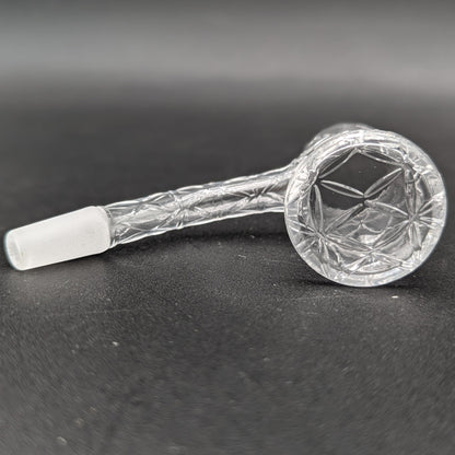 Fully Etched Auto Spinning Bucket Banger 10mm - Meech Madness Smoke Shop