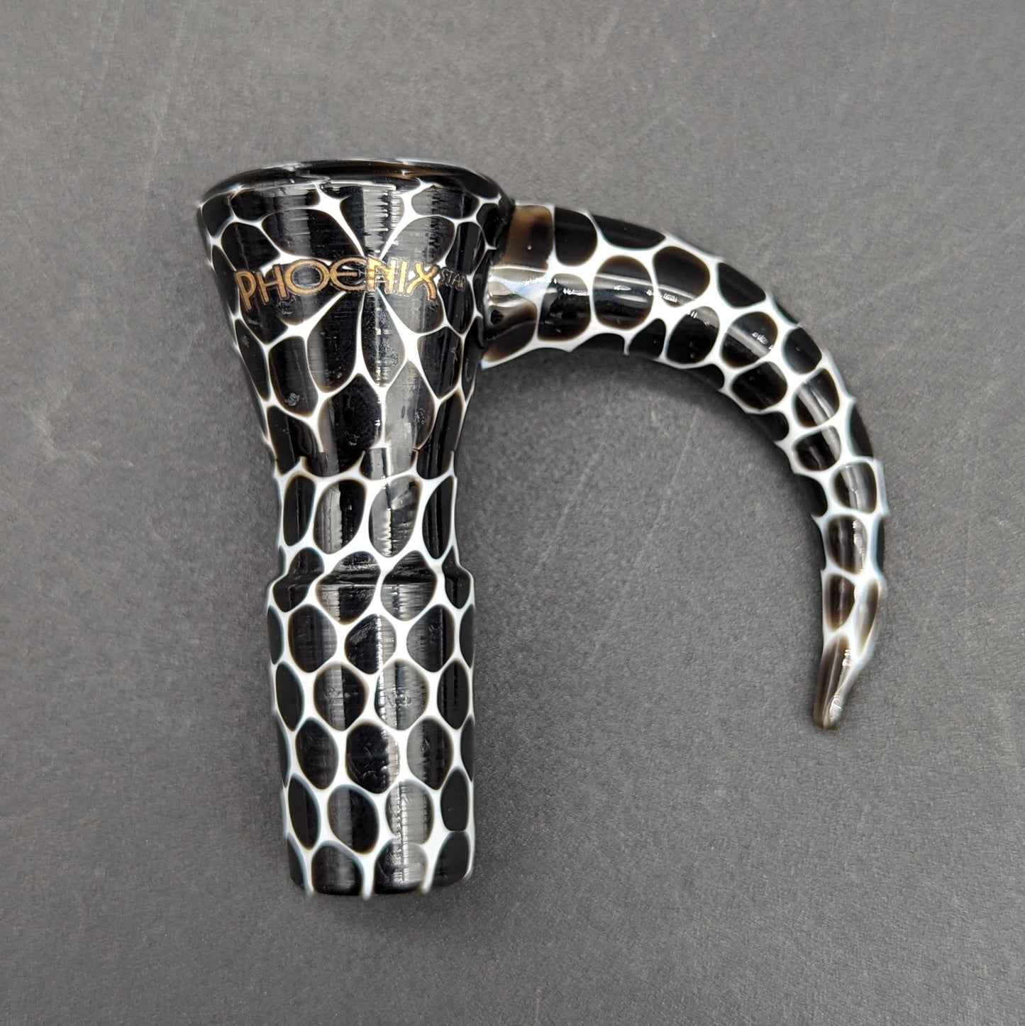 Fully Worked Polka Dot 4 Hole Slide 18mm-Avernic Smoke Shop