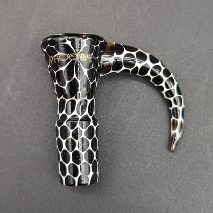 Fully Worked Polka Dot 4 Hole Slide 18mm - Meech Madness Smoke Shop