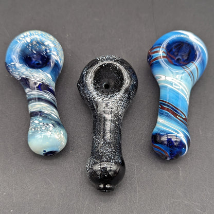Galaxy Style Mini 3" Spoon Pipe-Avernic Smoke Shop