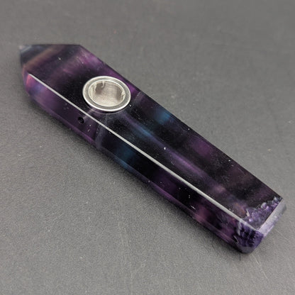 Gemstone Hand Pipe | 4" - Meech Madness Smoke Shop