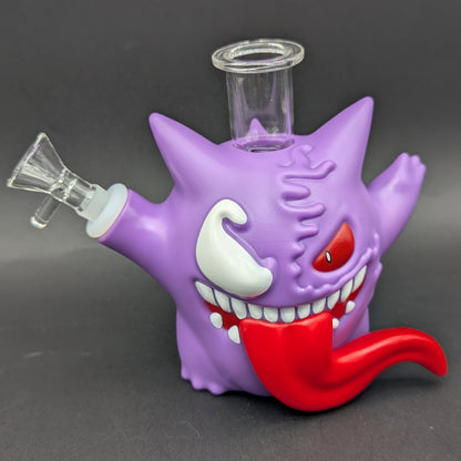 Ghost Tongue Monster Vinyl Water Pipe | 5.8"-Avernic Smoke Shop