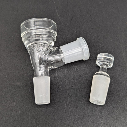 Glass Flower Bowl w/ Carb for MiniNail Flower Wand-Avernic Smoke Shop