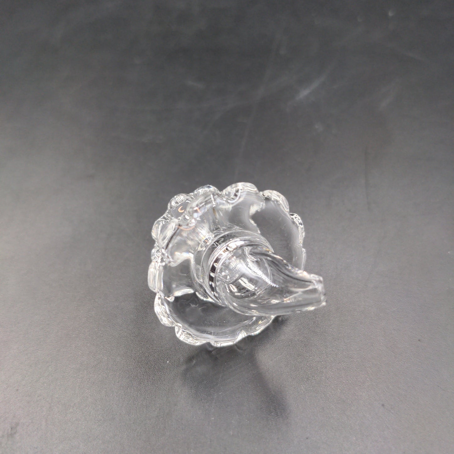 Glass Gear Carb Cap | 30mm | Clear - Avernic Smoke Shop