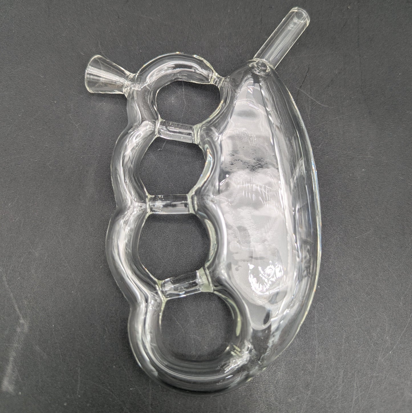 Glass Knuckles Blunt Bubbler-Meech Madness Smoke Shop