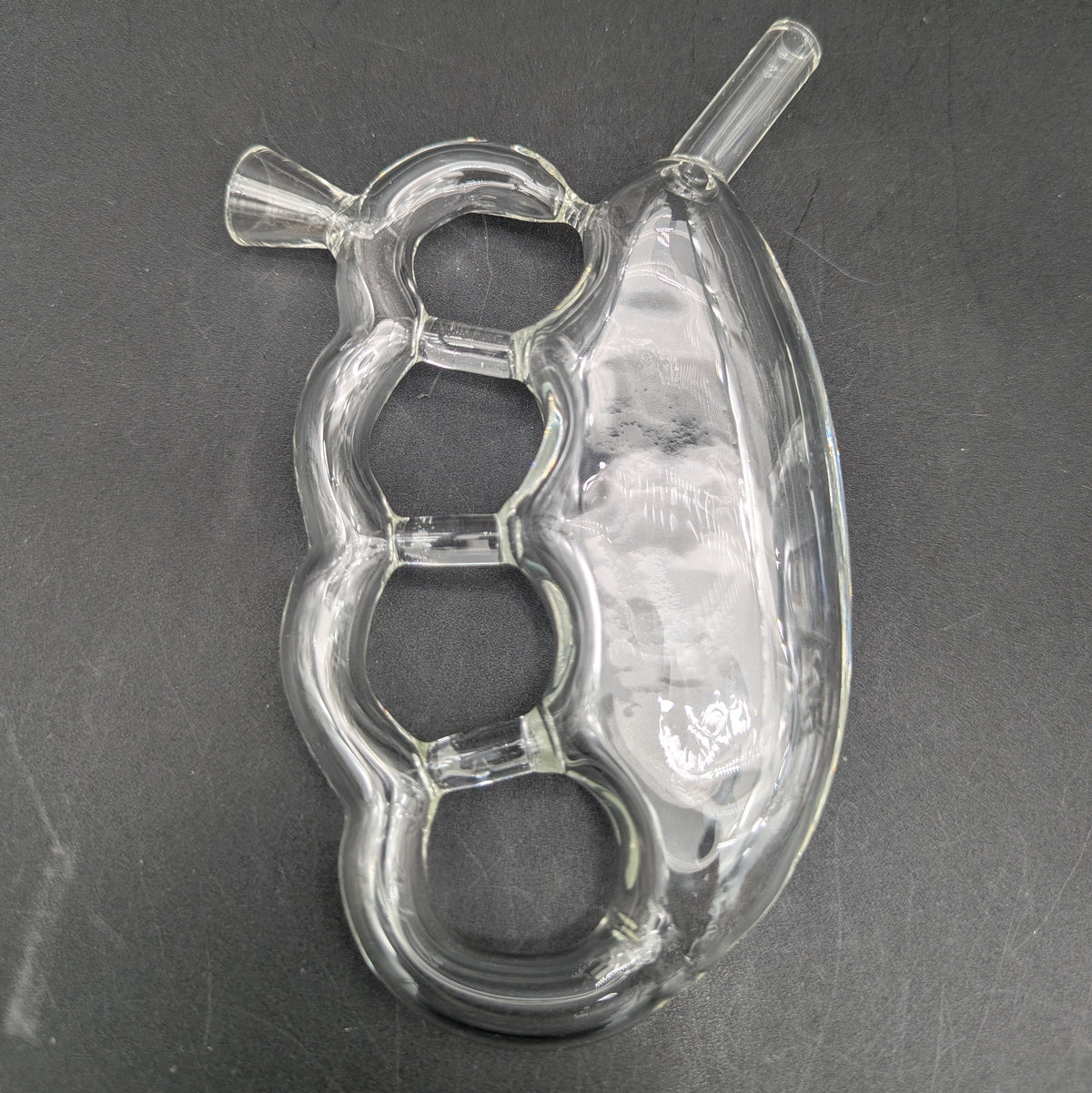 Glass Knuckles Blunt Bubbler-Meech Madness Smoke Shop