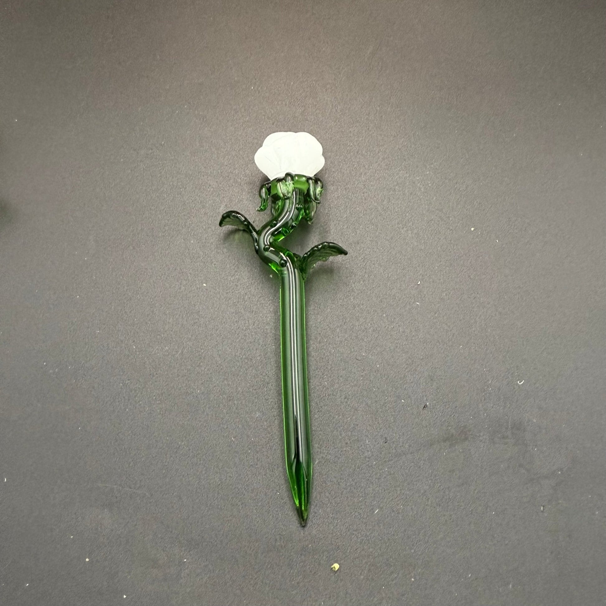 Glass Rose Dab Tool - Meech Madness Smoke Shop