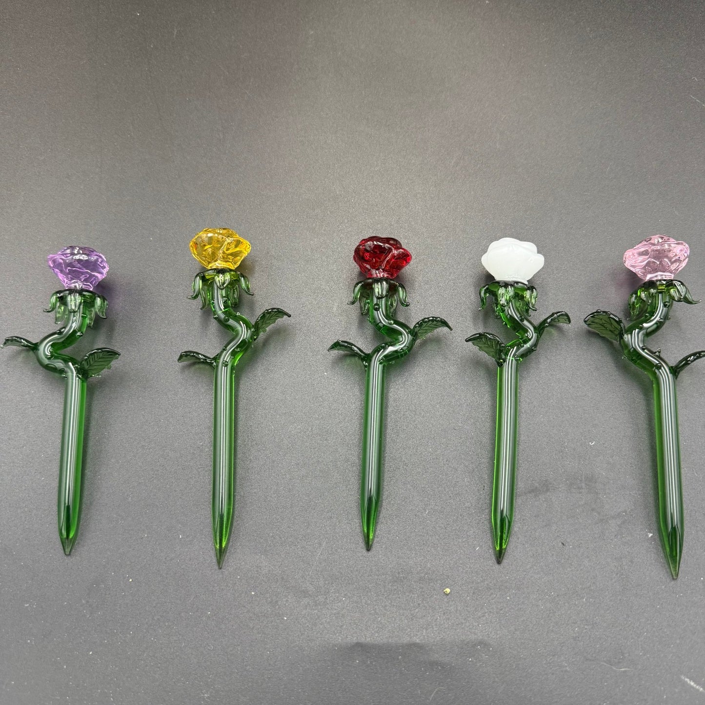 Glass Rose Dab Tool - Meech Madness Smoke Shop