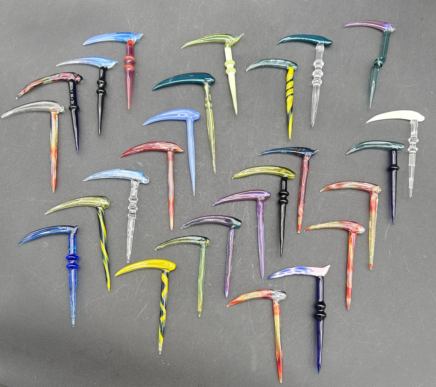 Glass Scythe Dab Tools - by Marvins Glass-Avernic Smoke Shop