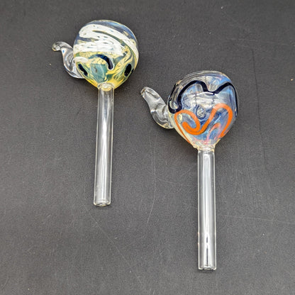 Glass Slide W/ Twisted Design | 9mm - Meech Madness Smoke Shop