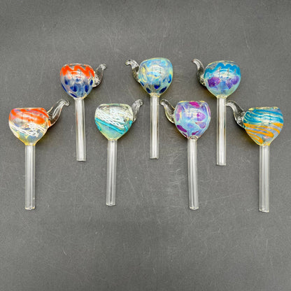 Glass Slide W/ Twisted Design | 9mm - Meech Madness Smoke Shop