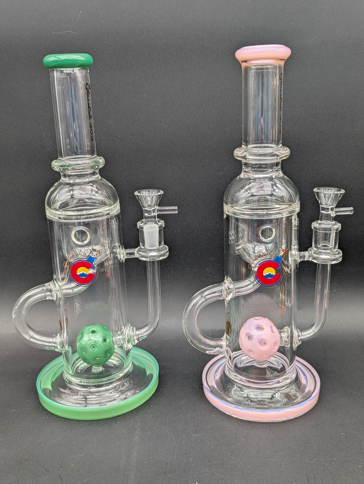 Glasslab 303 12" Moon Perc Incycler-Avernic Smoke Shop