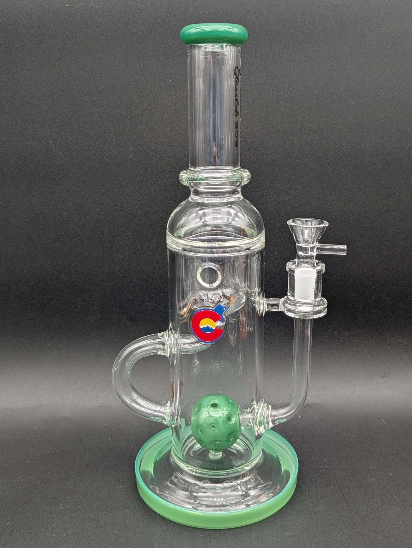 Glasslab 303 12" Moon Perc Incycler-Avernic Smoke Shop