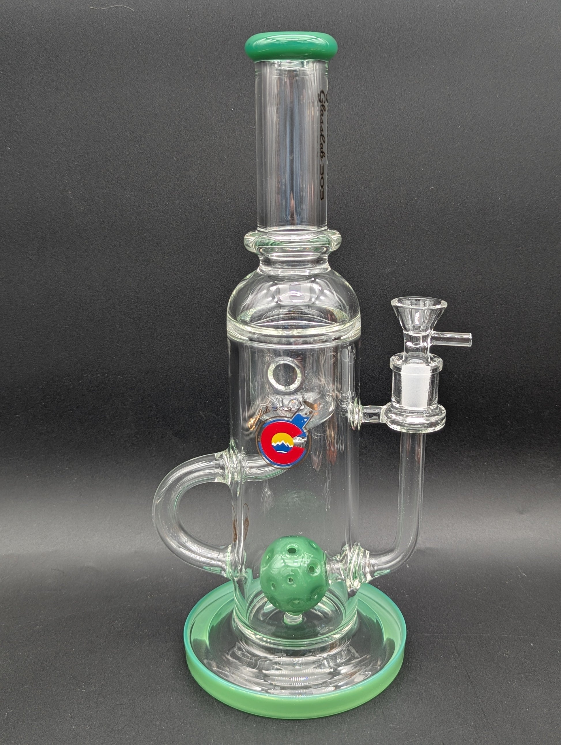 Glasslab 303 12" Moon Perc Incycler-Avernic Smoke Shop