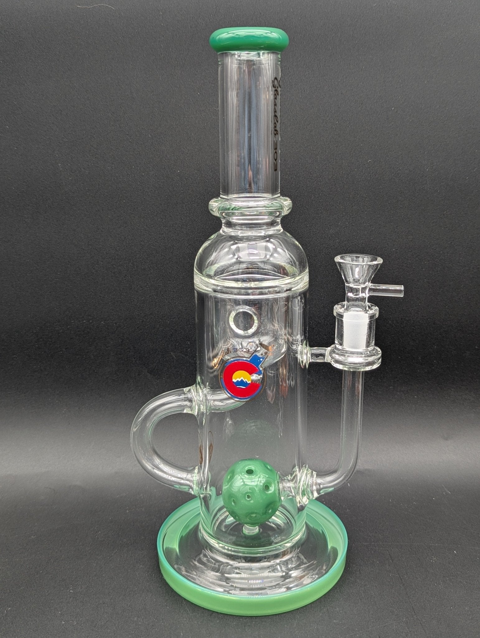 Glasslab 303 12" Moon Perc Incycler - Meech Madness Smoke Shop