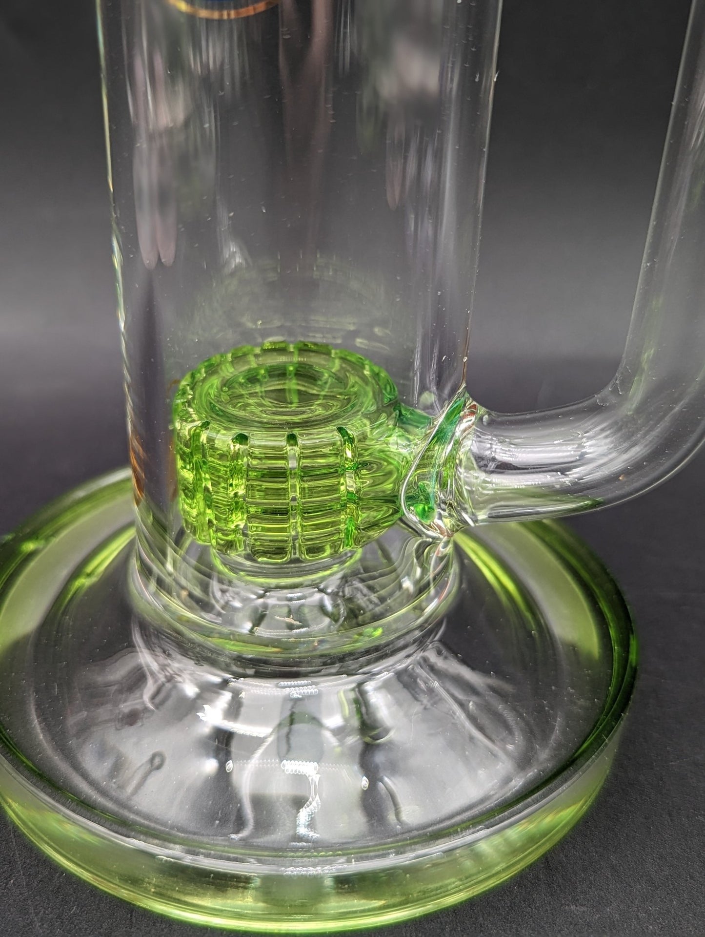 Glasslab 303 16" Dual Perc Straight Tube - Meech Madness Smoke Shop