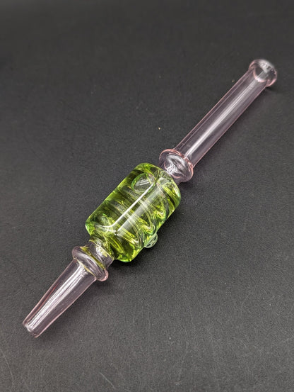 Glycerin Coil Glass Nectar Collector - Meech Madness Smoke Shop