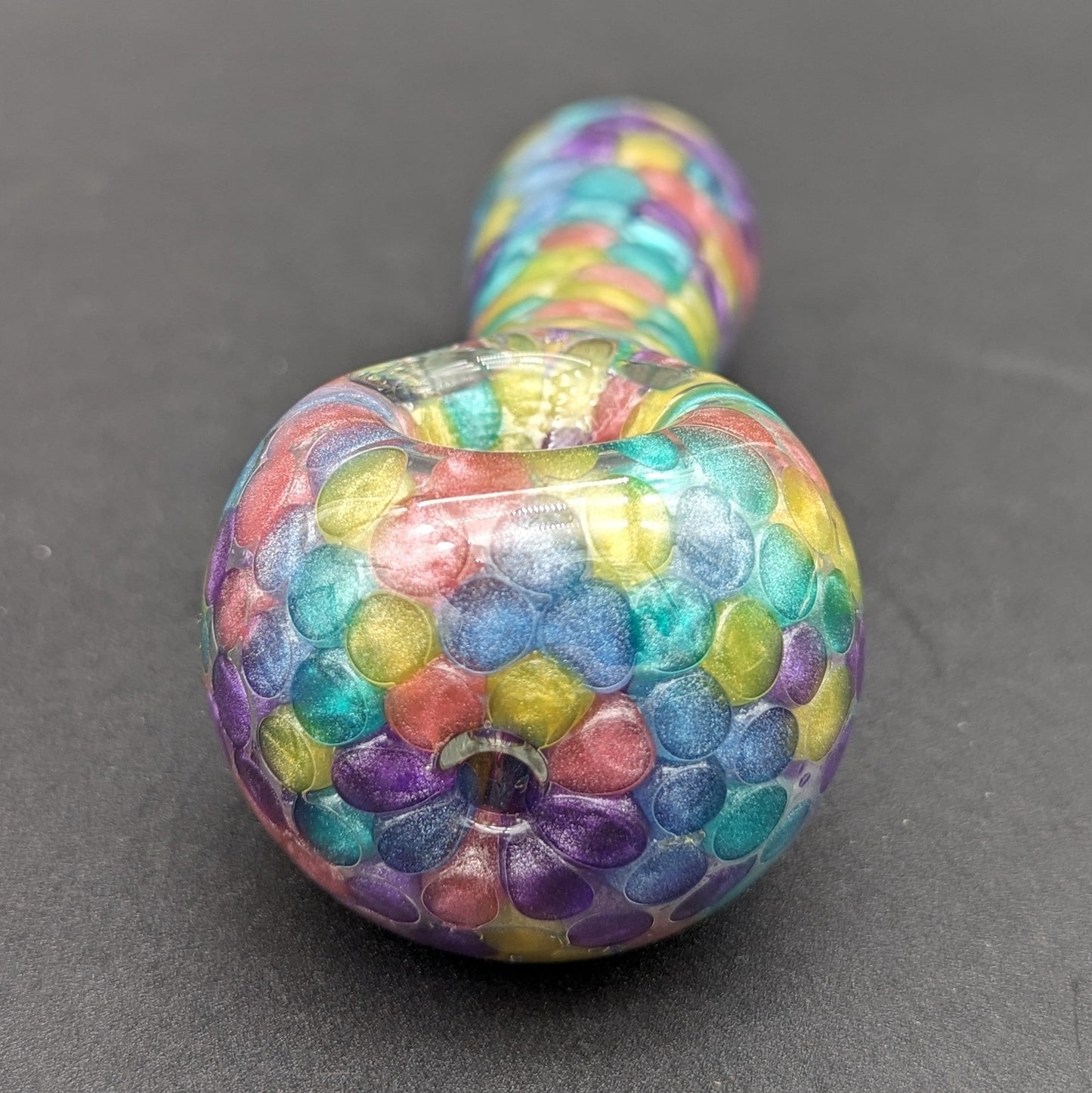 Glycerin Pebble Color Hand Pipe 4.5"-Avernic Smoke Shop