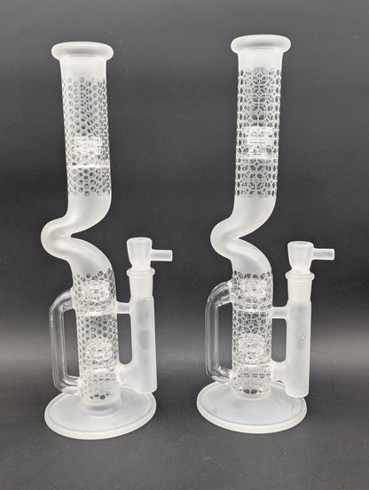 Gnob 14" Sandblasted Bent Neck Treecycler