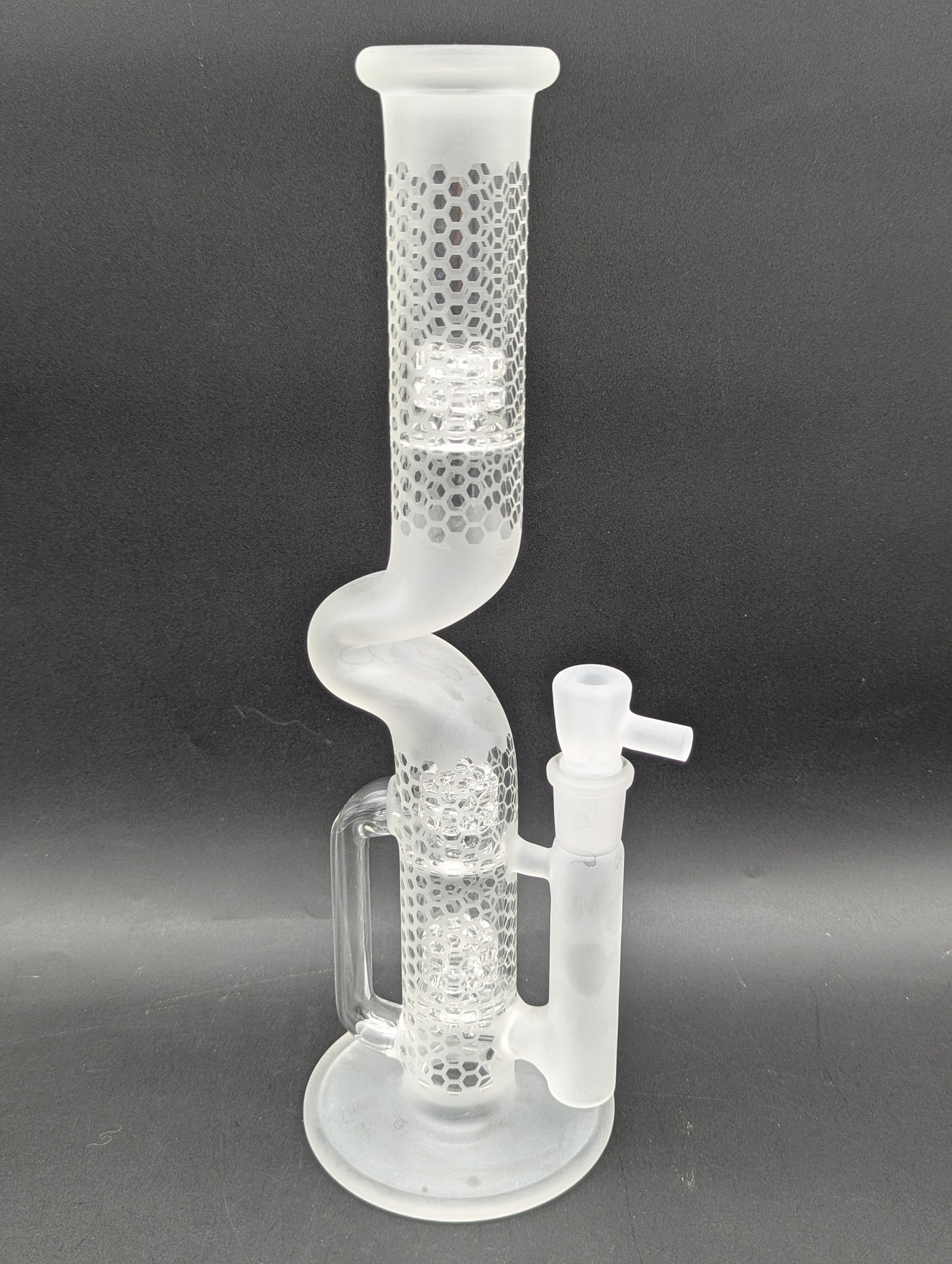 Gnob 14" Sandblasted Bent Neck Treecycler