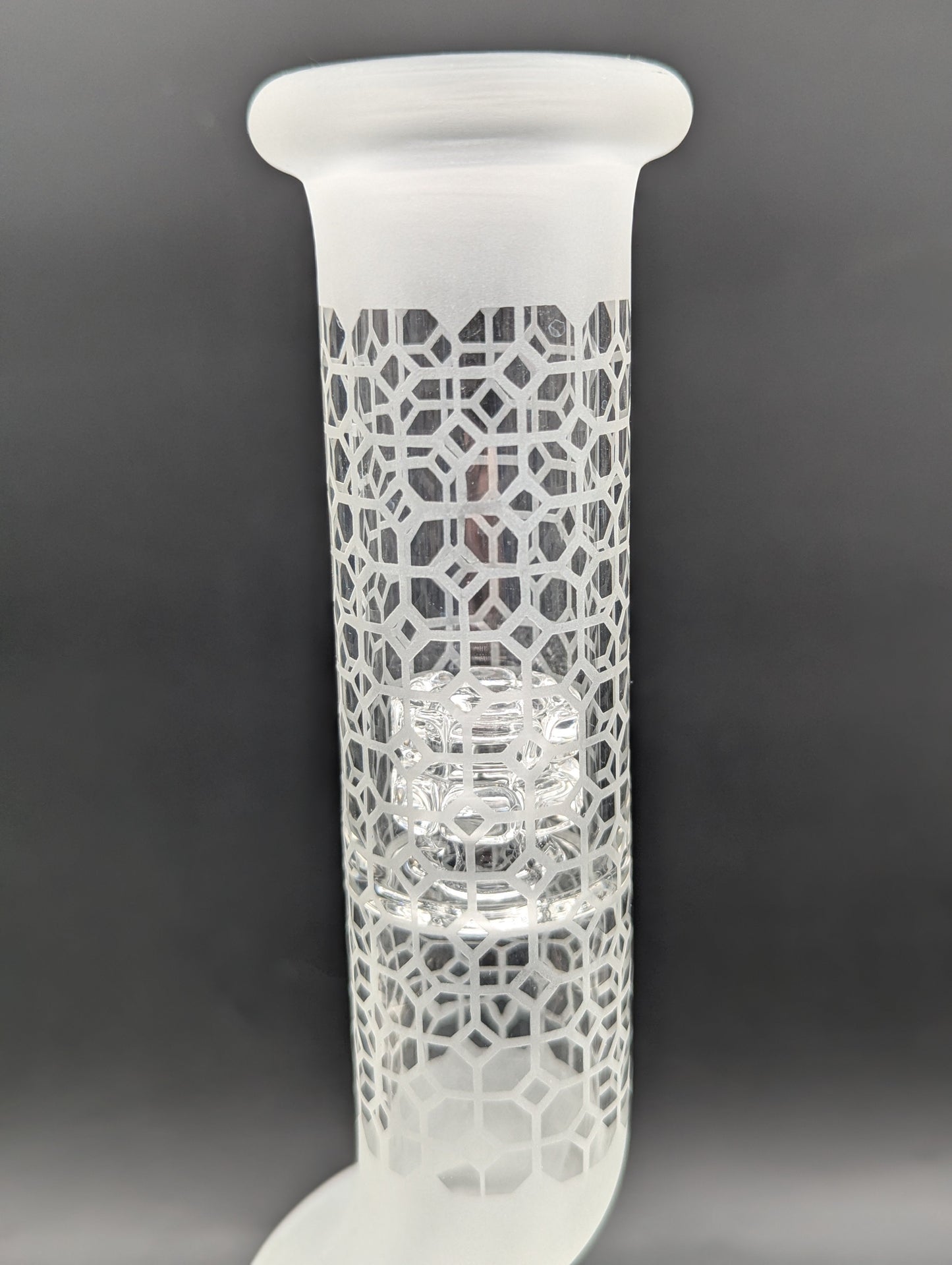 Gnob 14" Sandblasted Bent Neck Treecycler