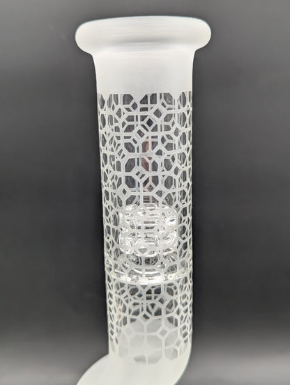 Gnob 14" Sandblasted Bent Neck Treecycler