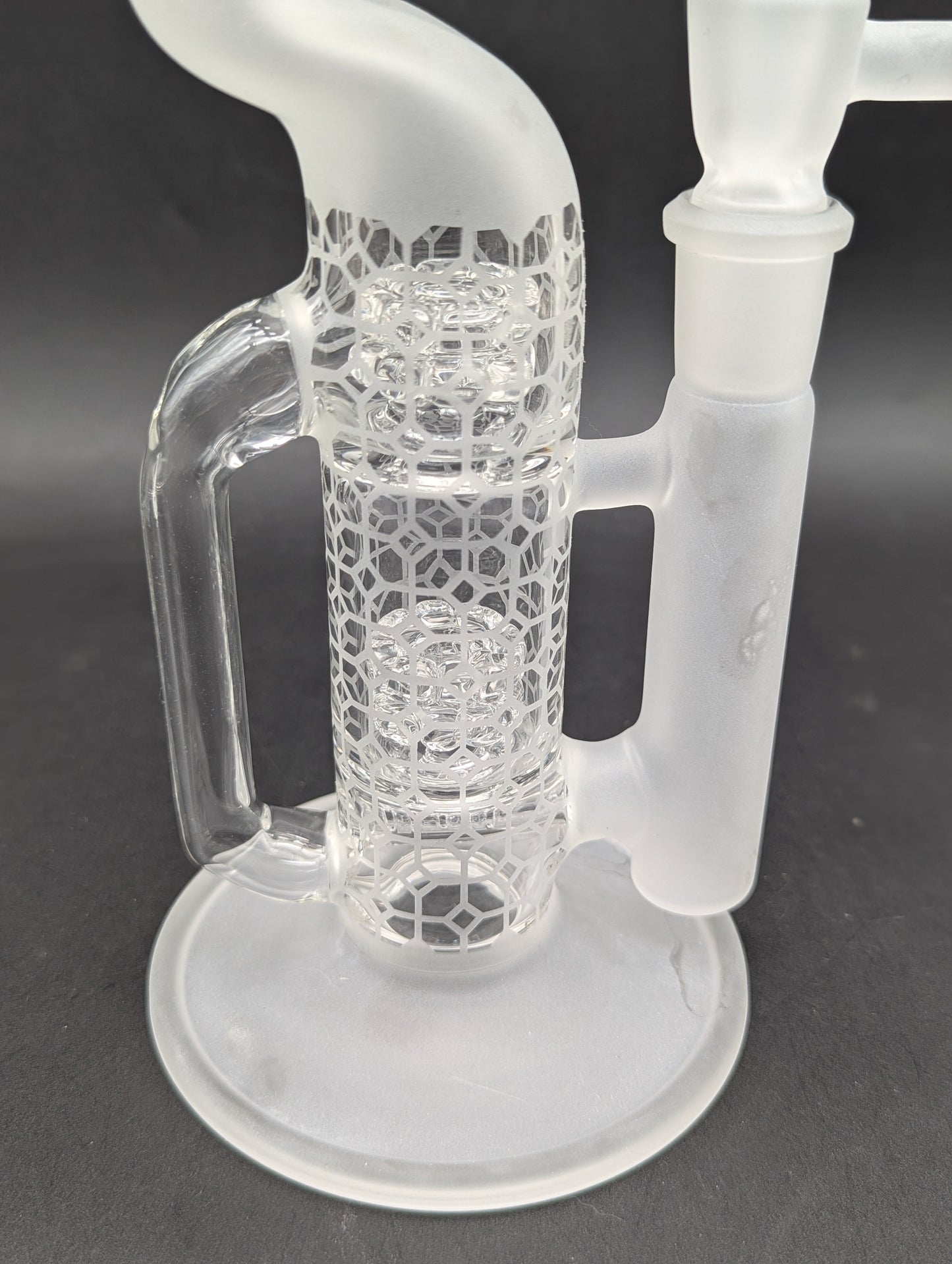 Gnob 14" Sandblasted Bent Neck Treecycler