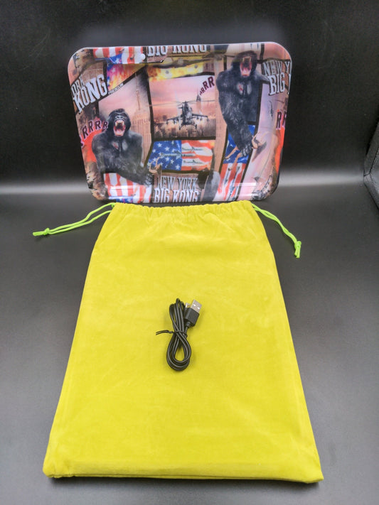 Gorilla Kong LED Rolling Tray - Meech Madness Smoke Shop