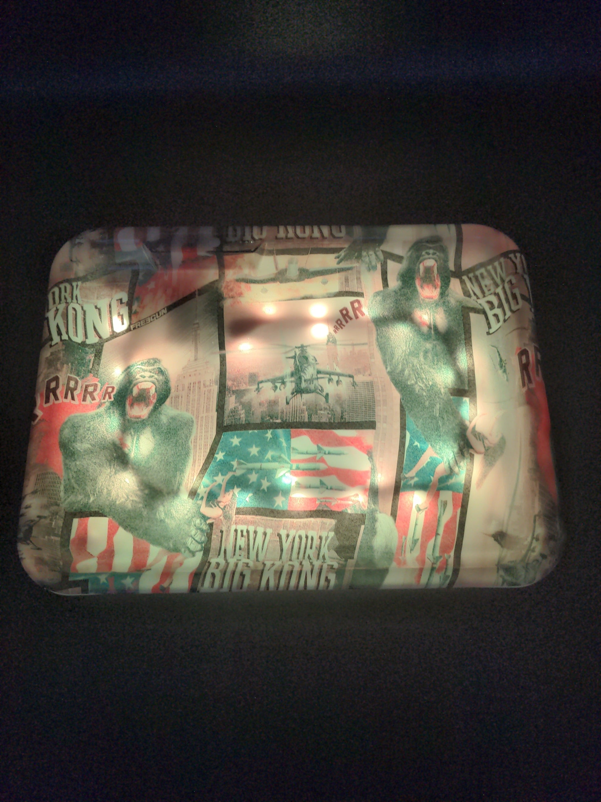 Gorilla Kong LED Rolling Tray - Avernic Smoke Shop