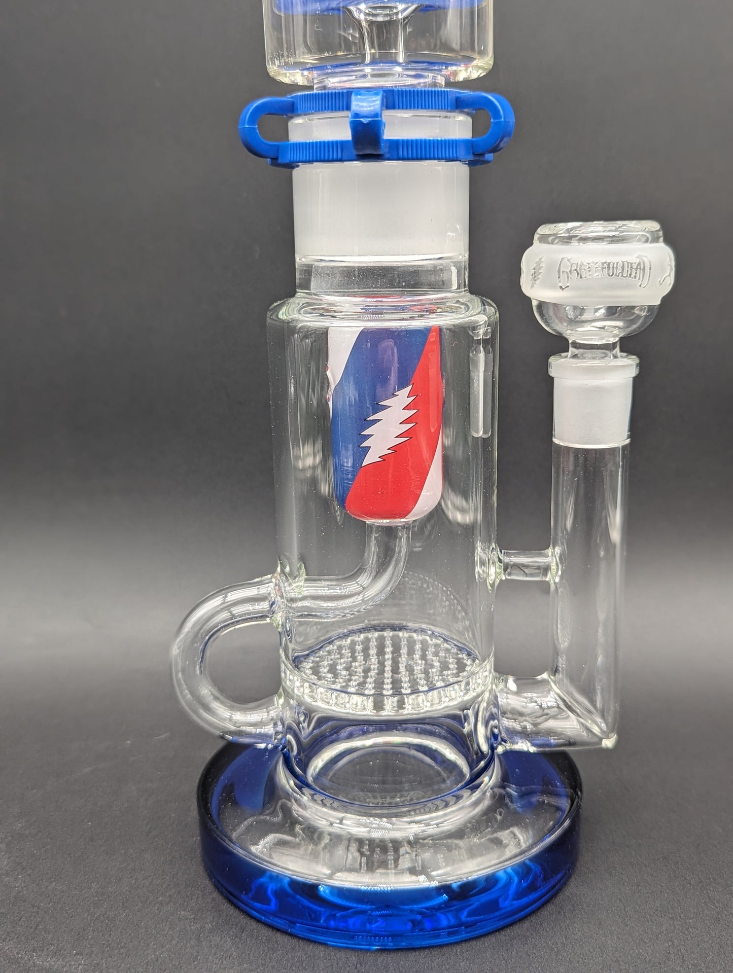 Grateful Dead x Pulsar Cool It Down Glycerin Water Pipe Kit | 16.5"-Avernic Smoke Shop