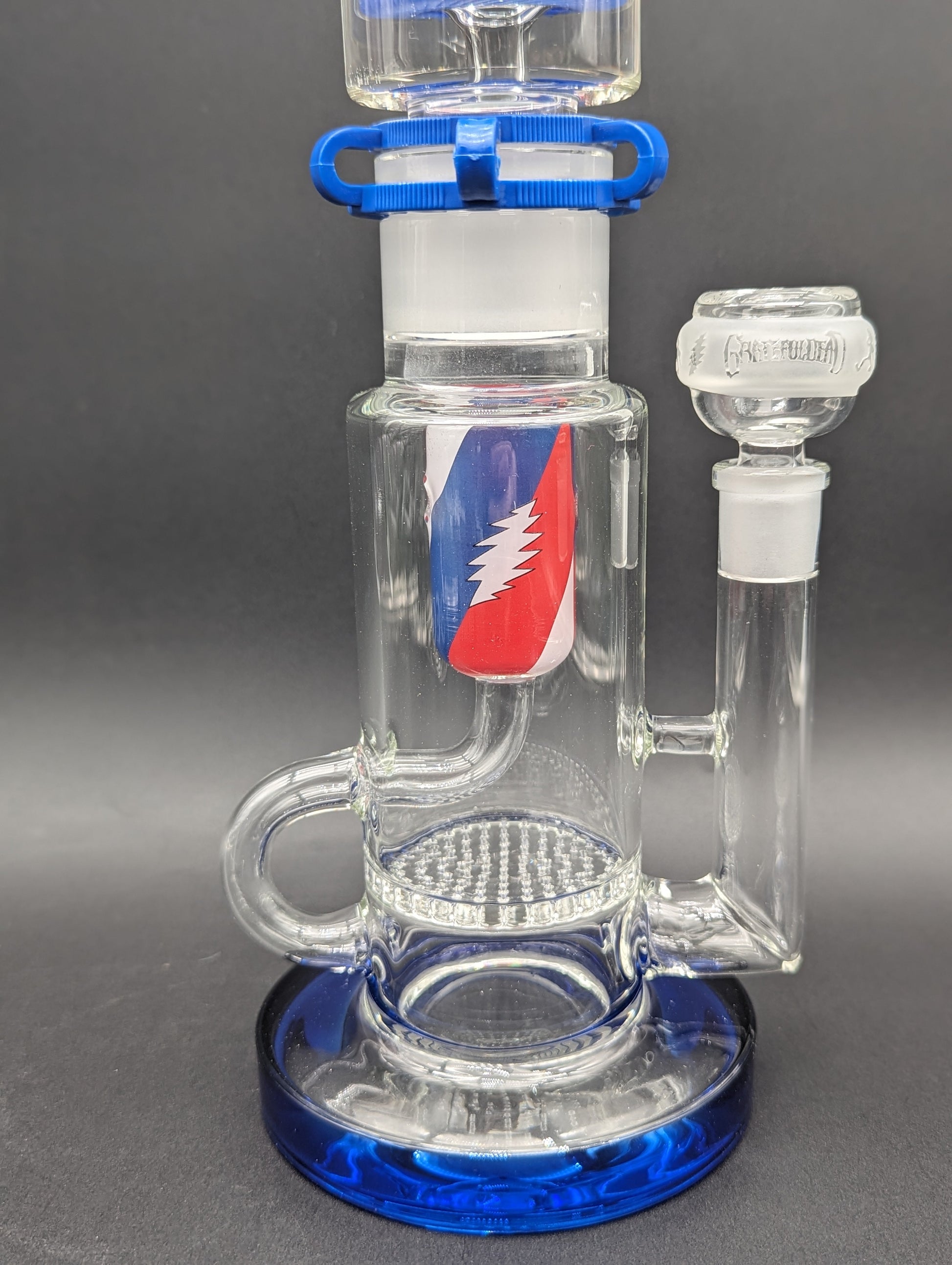 Grateful Dead x Pulsar Cool It Down Glycerin Water Pipe Kit | 16.5"-Avernic Smoke Shop