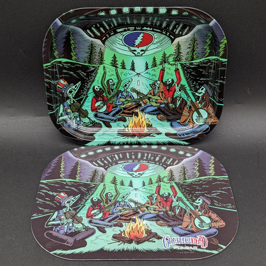 Grateful Dead x Pulsar Rolling Tray Kit | 7"x5.5" | Close Encounters - Meech Madness Smoke Shop