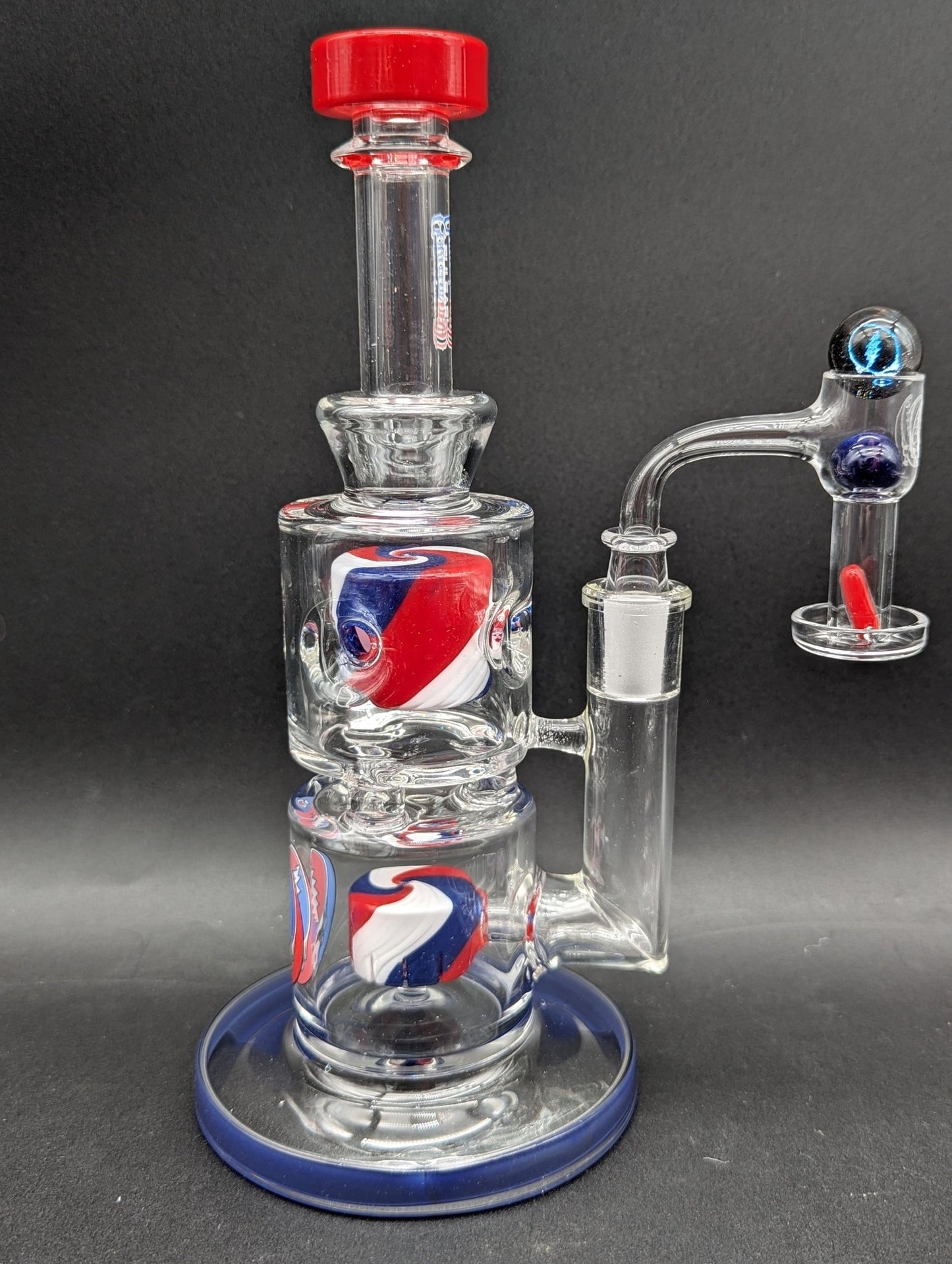 Grateful Dead x Pulsar Stealied Out Dab Rig Set | 9" - Meech Madness Smoke Shop