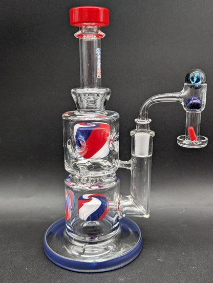 Grateful Dead x Pulsar Stealied Out Dab Rig Set | 9" - Meech Madness Smoke Shop