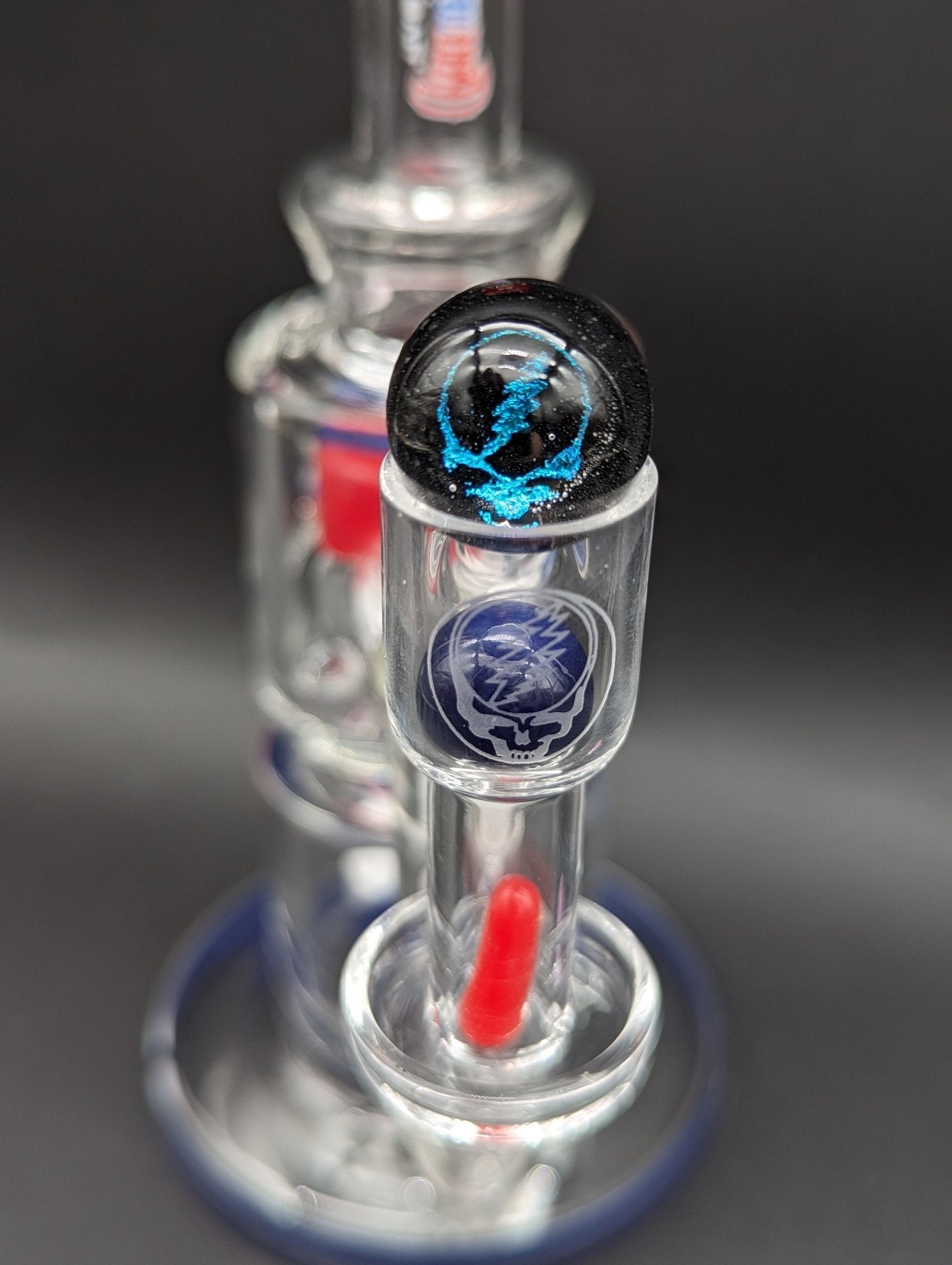 Grateful Dead x Pulsar Stealied Out Dab Rig Set | 9" - Meech Madness Smoke Shop