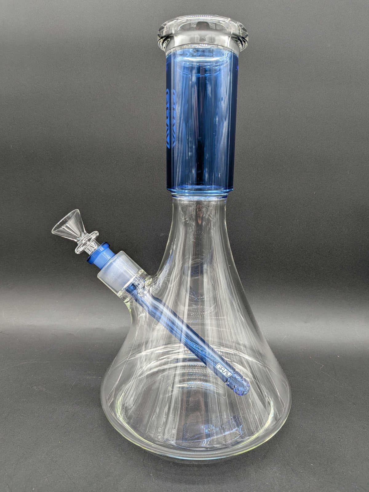 GRAV 12" Color Accent Beaker Bong