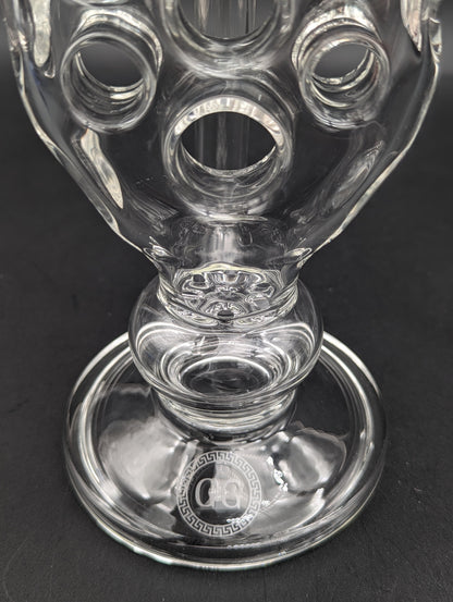 Greek Glass 13" Mini Swiss Tube 2.0-Avernic Smoke Shop