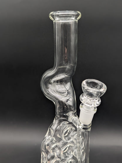 Greek Glass 13" Mini Swiss Tube 2.0-Avernic Smoke Shop