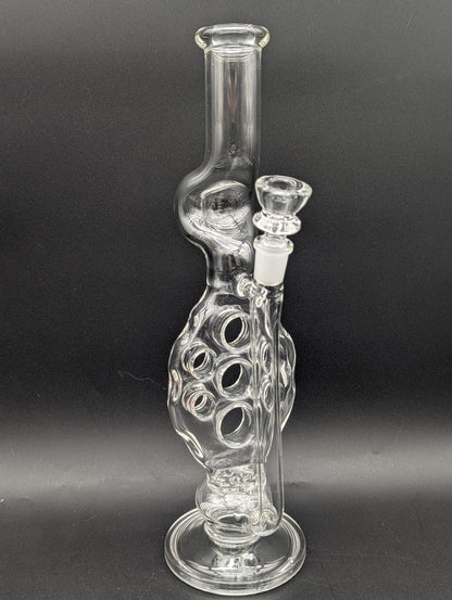 Greek Glass 13" Mini Swiss Tube 2.0-Avernic Smoke Shop