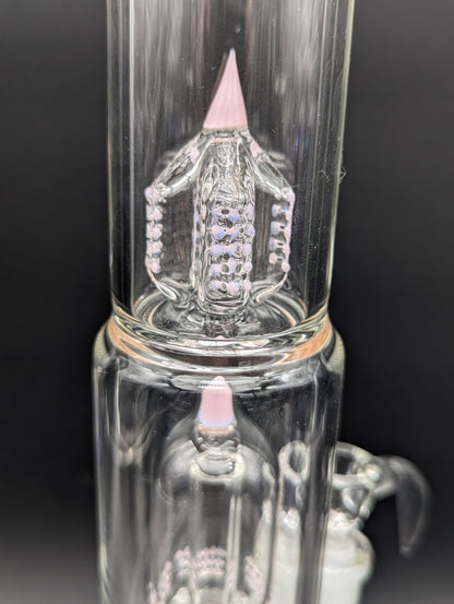 Greek Glass 16" Kingstem Dome Perc - Meech Madness Smoke Shop