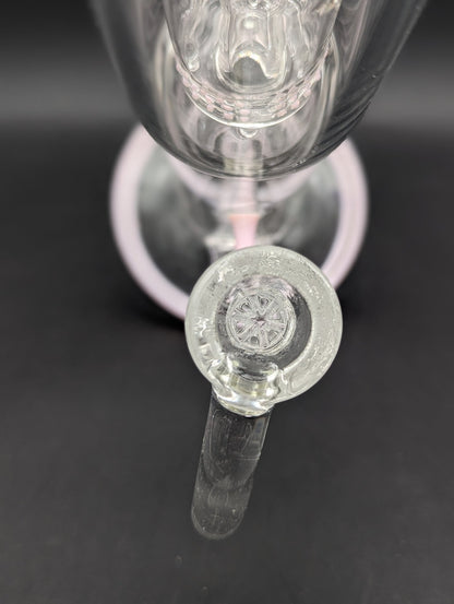 Greek Glass 16" Kingstem Dome Perc - Meech Madness Smoke Shop