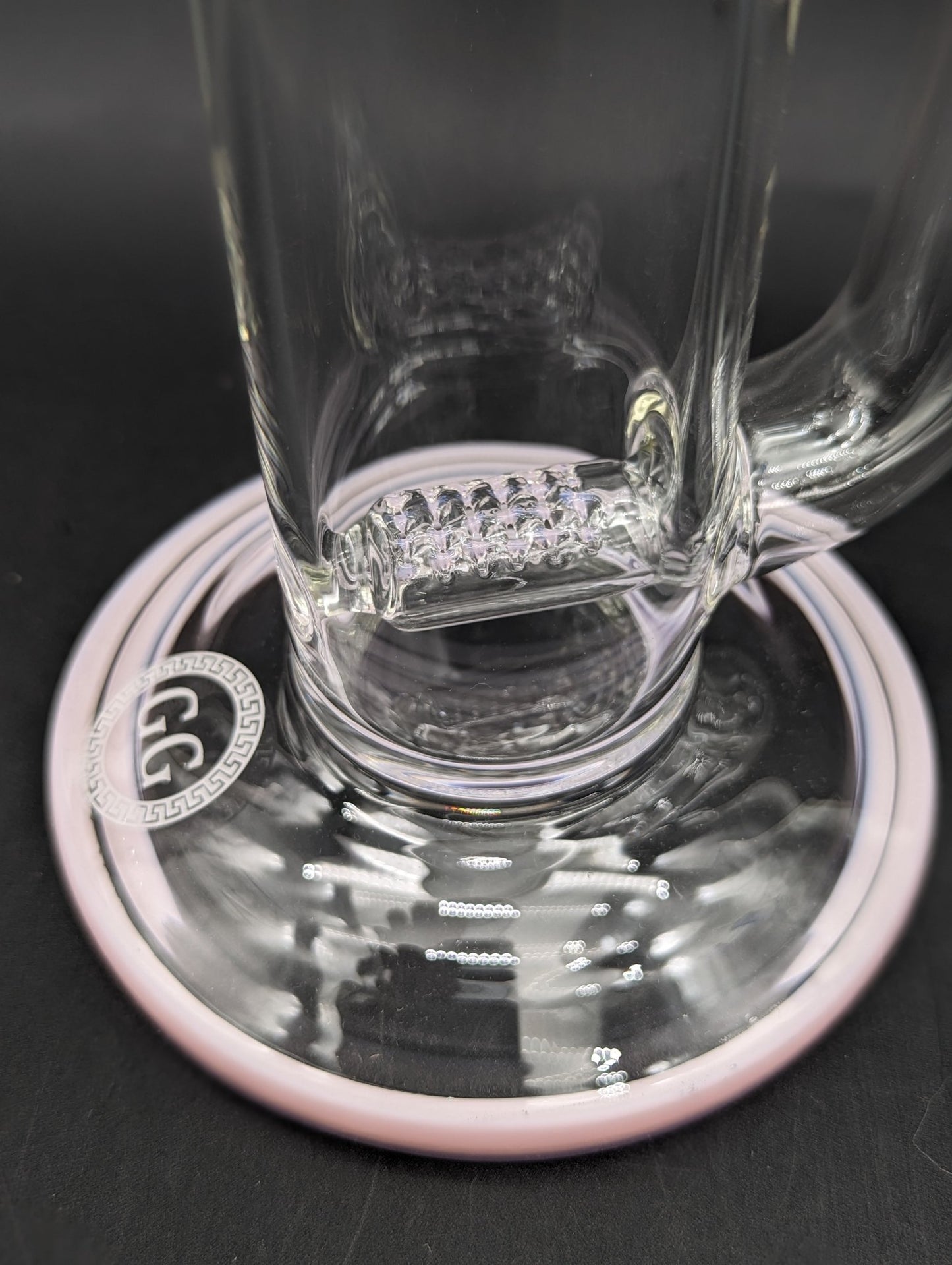 Greek Glass 16" Kingstem Dome Perc - Meech Madness Smoke Shop