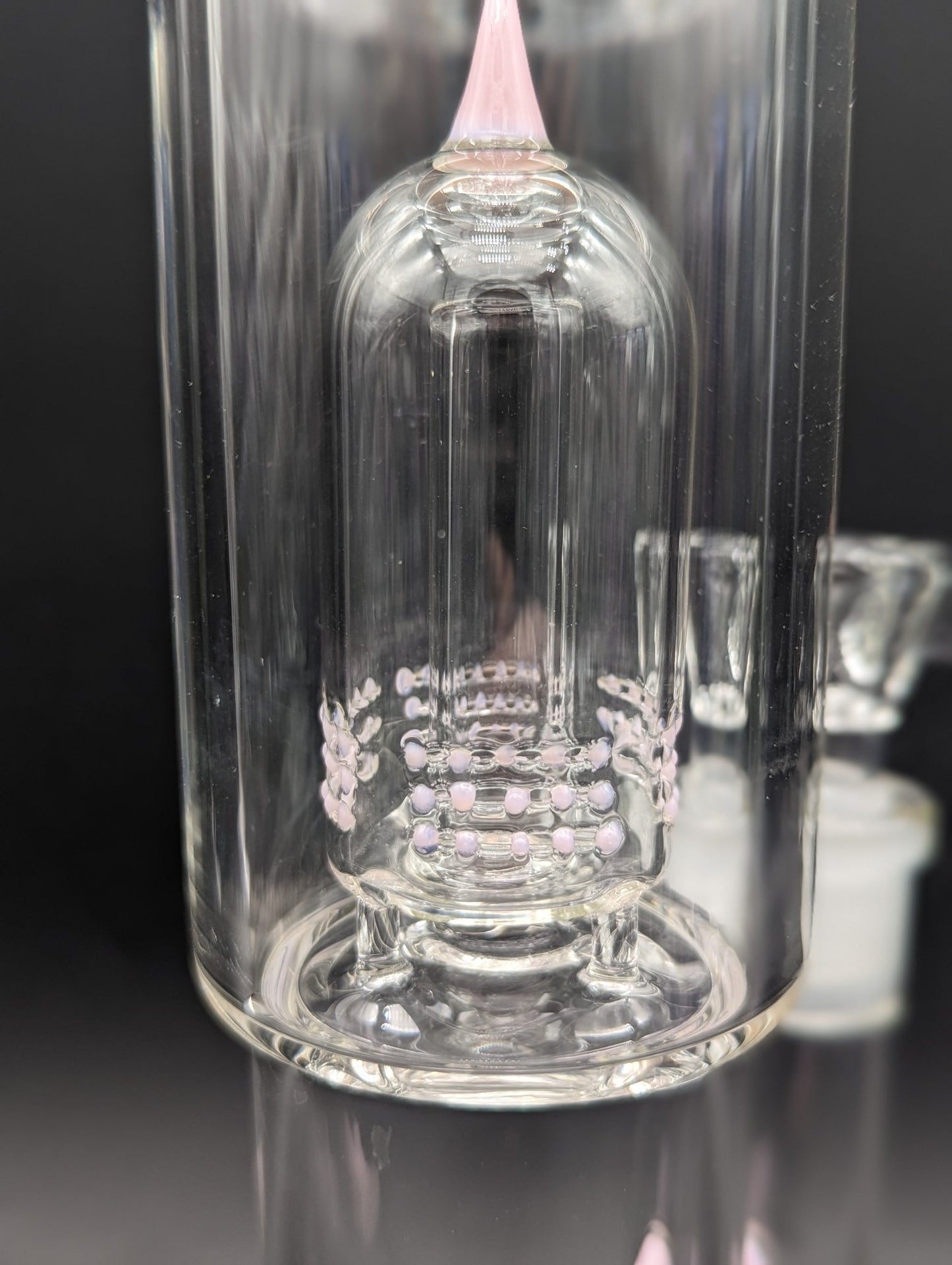 Greek Glass 16" Kingstem Dome Perc - Meech Madness Smoke Shop