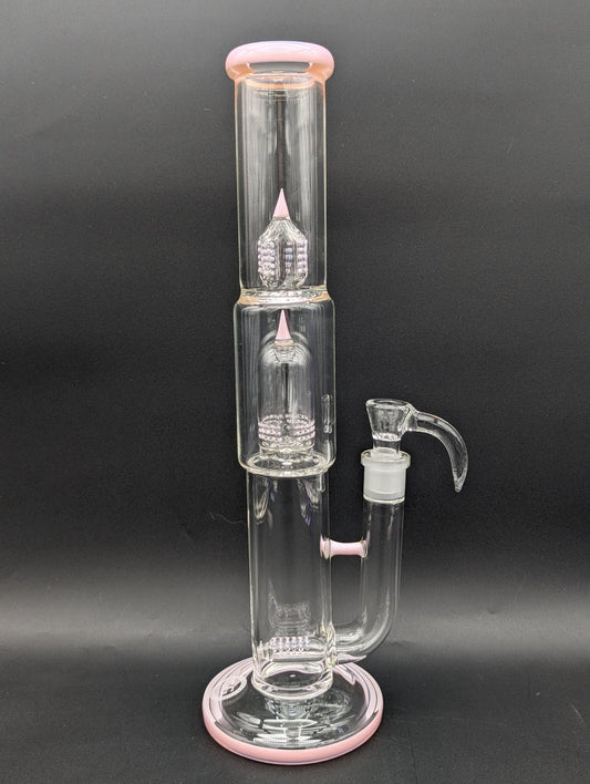 Greek Glass 16" Kingstem Dome Perc - Meech Madness Smoke Shop