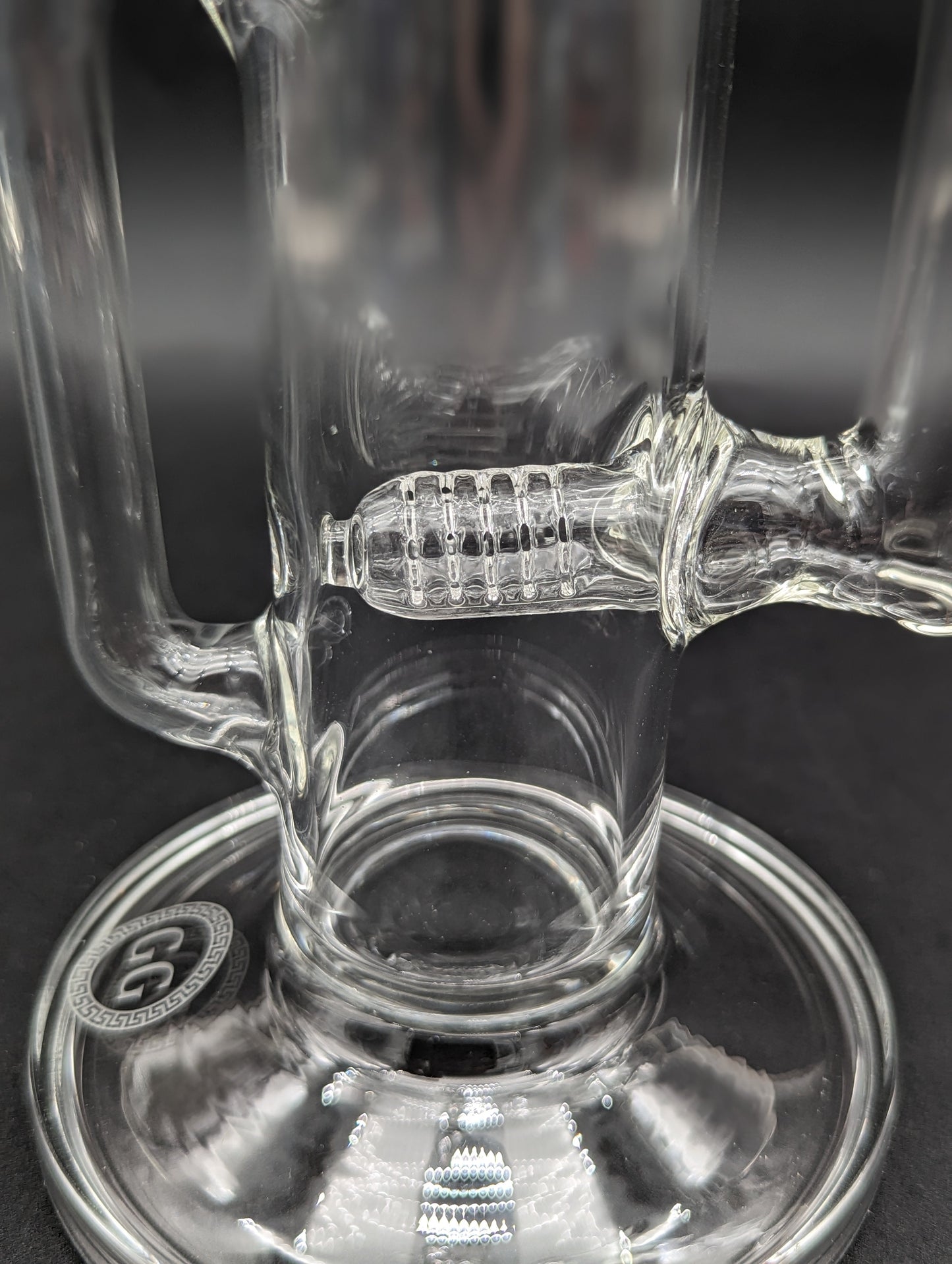 Greek Glass 16.5" Recycler 2.0 Bong-Avernic Smoke Shop
