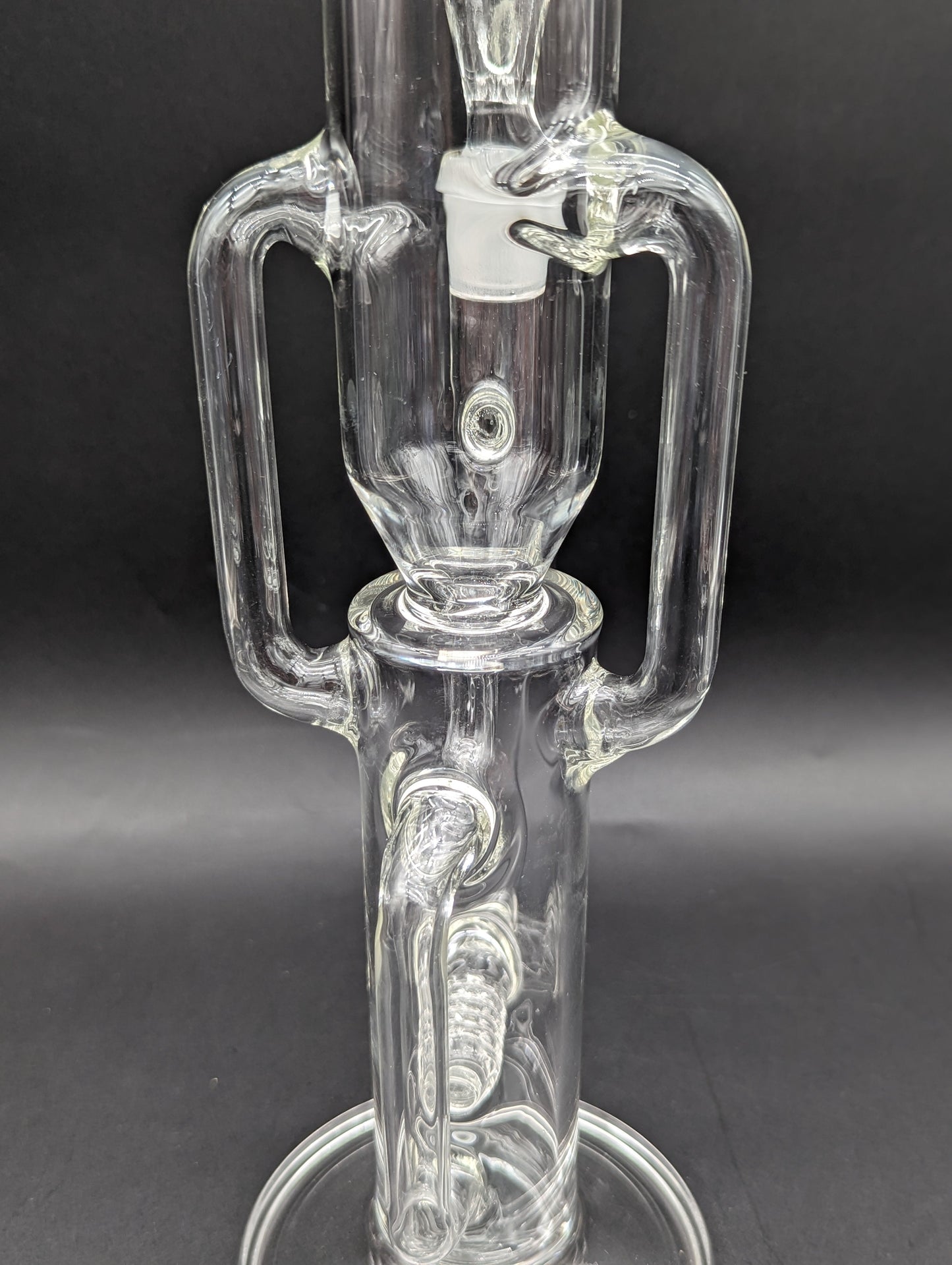 Greek Glass 16.5" Recycler 2.0 Bong-Avernic Smoke Shop