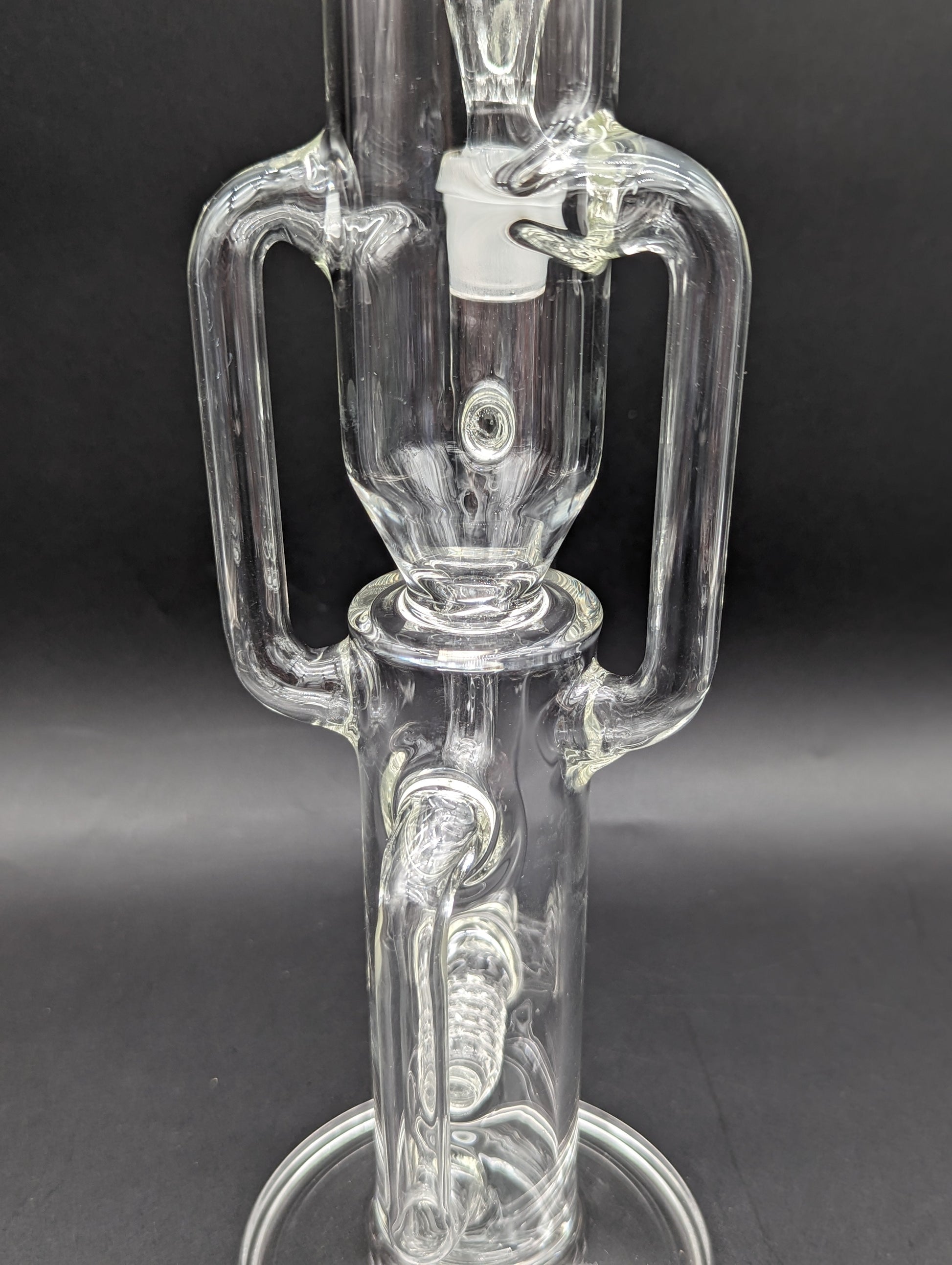 Greek Glass 16.5" Recycler 2.0 Bong-Avernic Smoke Shop